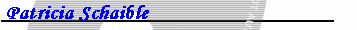 Patricia Schaible